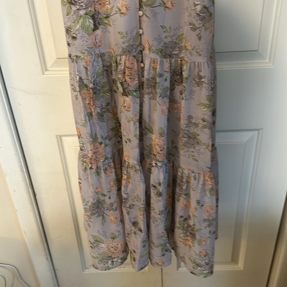 Lulus Floral Dress M - Picture 4 of 5